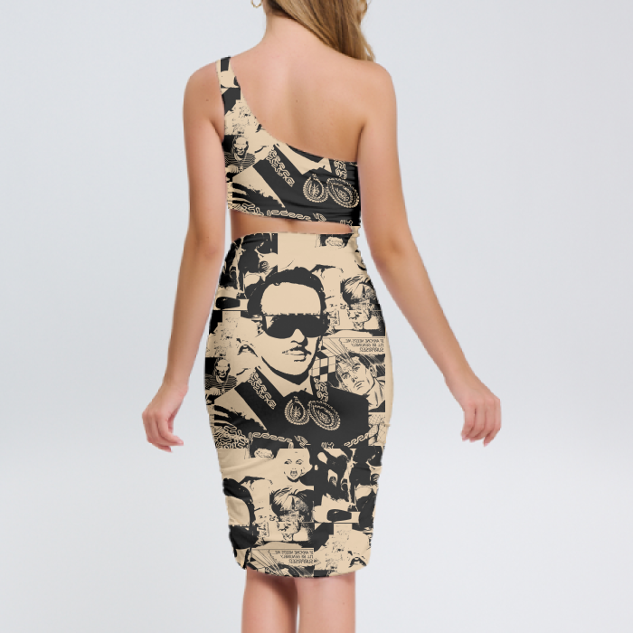 DeLa Parra Infante Punk Sleeveless Mini Dresses