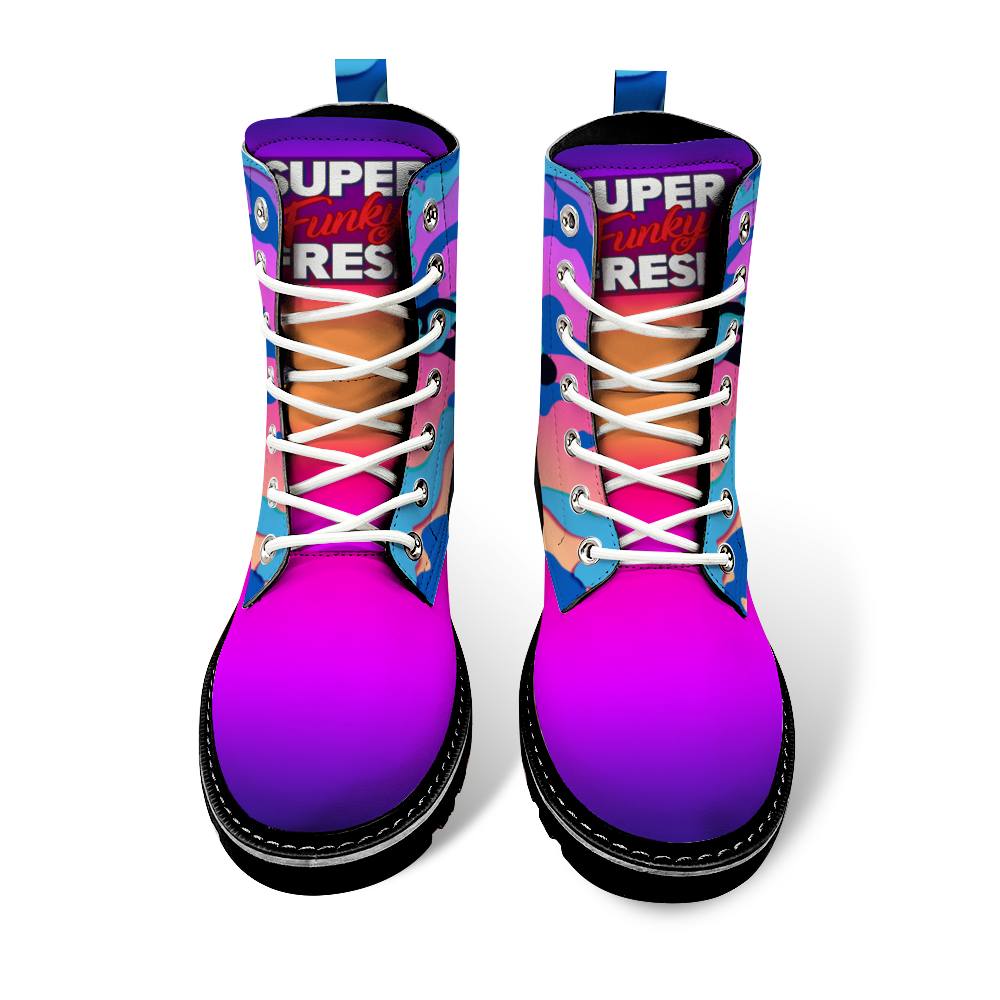 Super Funky Camo Boots