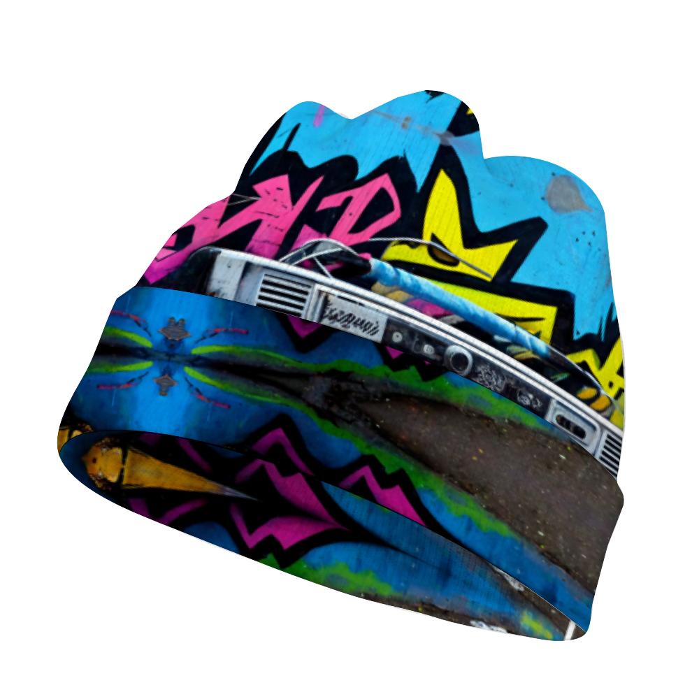 Boom Box Beanie Hat
