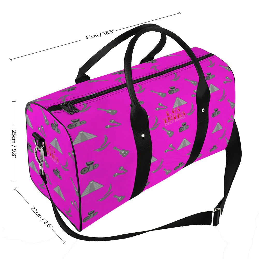 Pink Mayan Travel Gym Bag