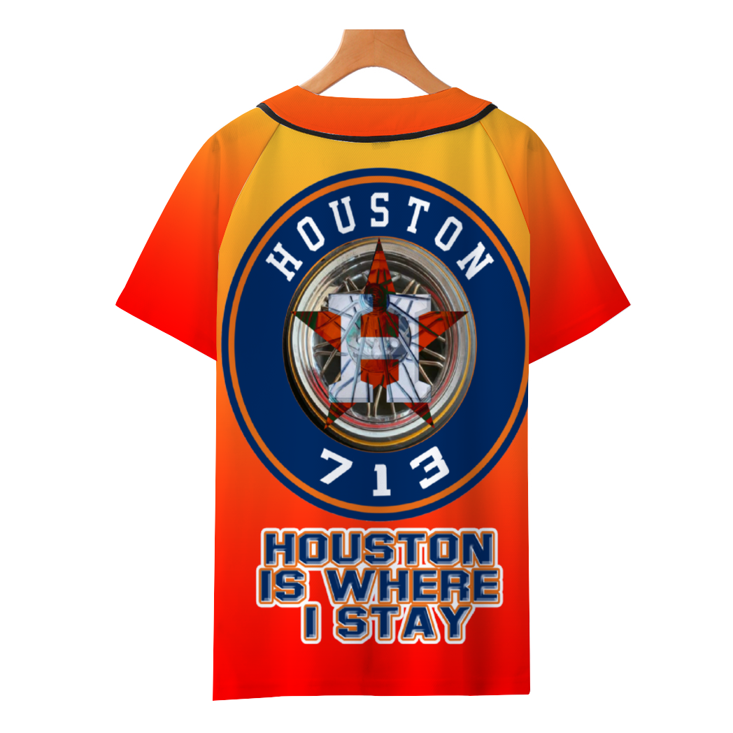 Houston 713 Baseball Jersey Sports Jersey