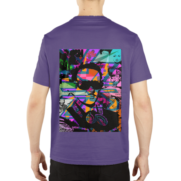 Infante DeLa Parra Men's Casual V-Neck Short Sleeve T-Shirts