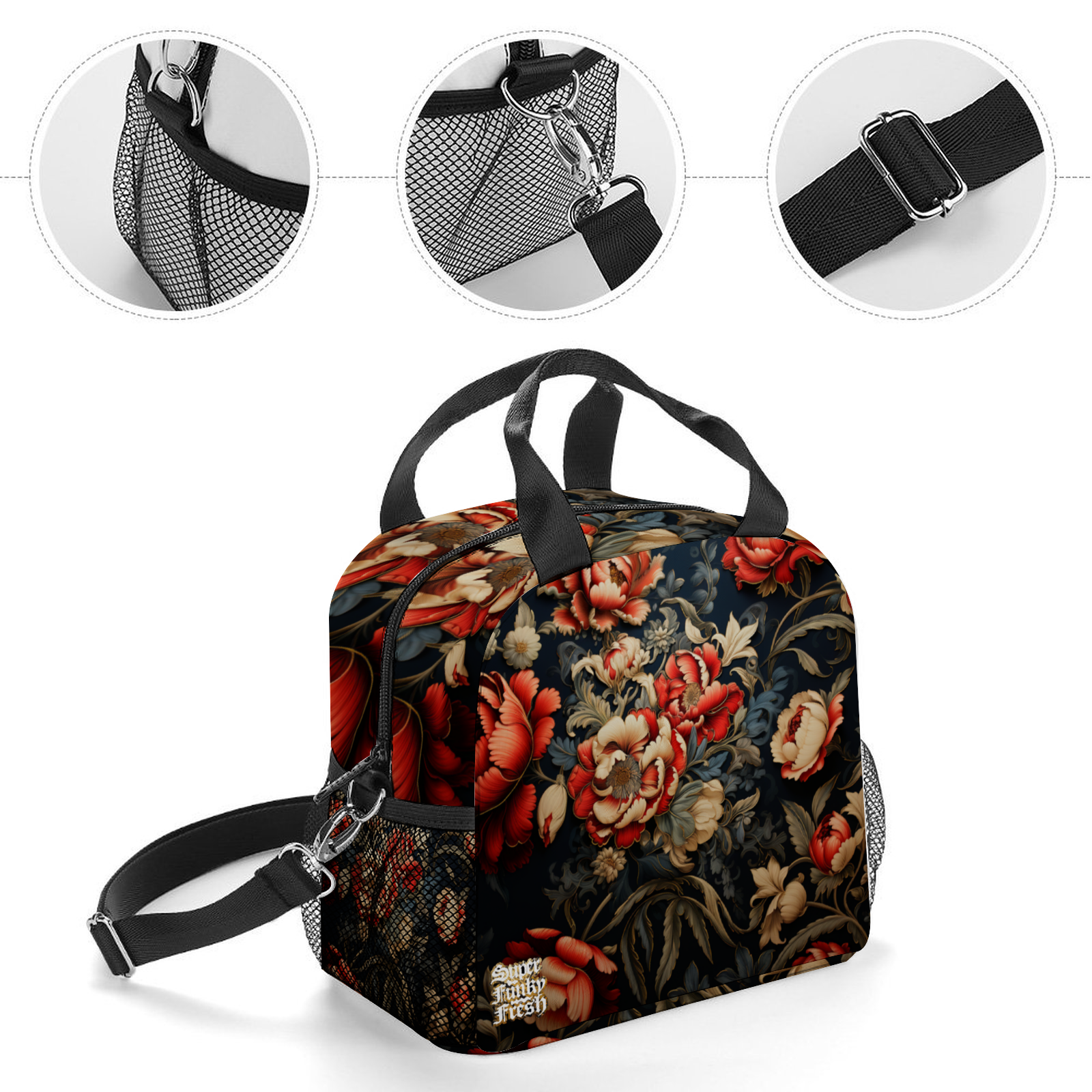 Super Funky Fresh insulated Lunch Bags Work Easy To Carry Meal Bags