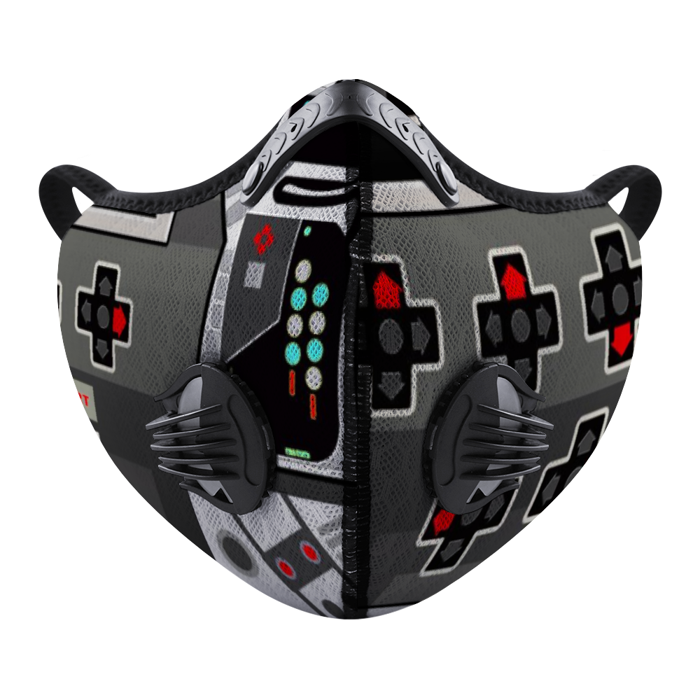 I control the Game Face Mouth Mask Outdoor Protective Mask