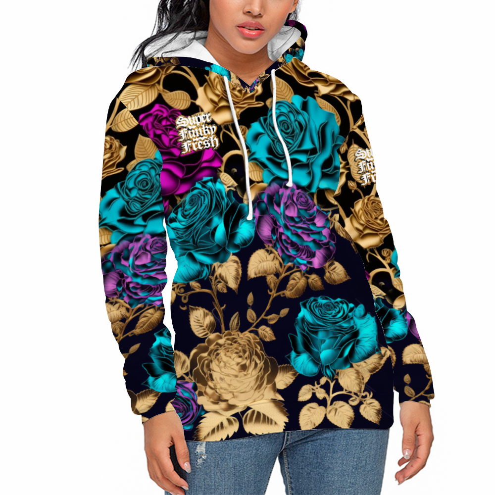 Gold Roses Hoodie