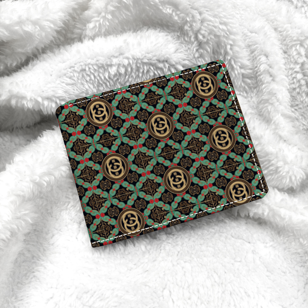 DeLa Parra Cowhide Wallet Creative Credit Card Protective Cover