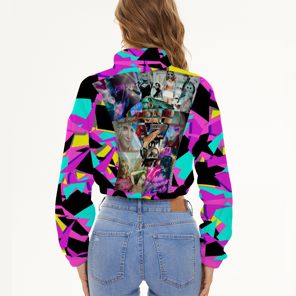 Propaganda Camo Women's Short Flannel Jacket