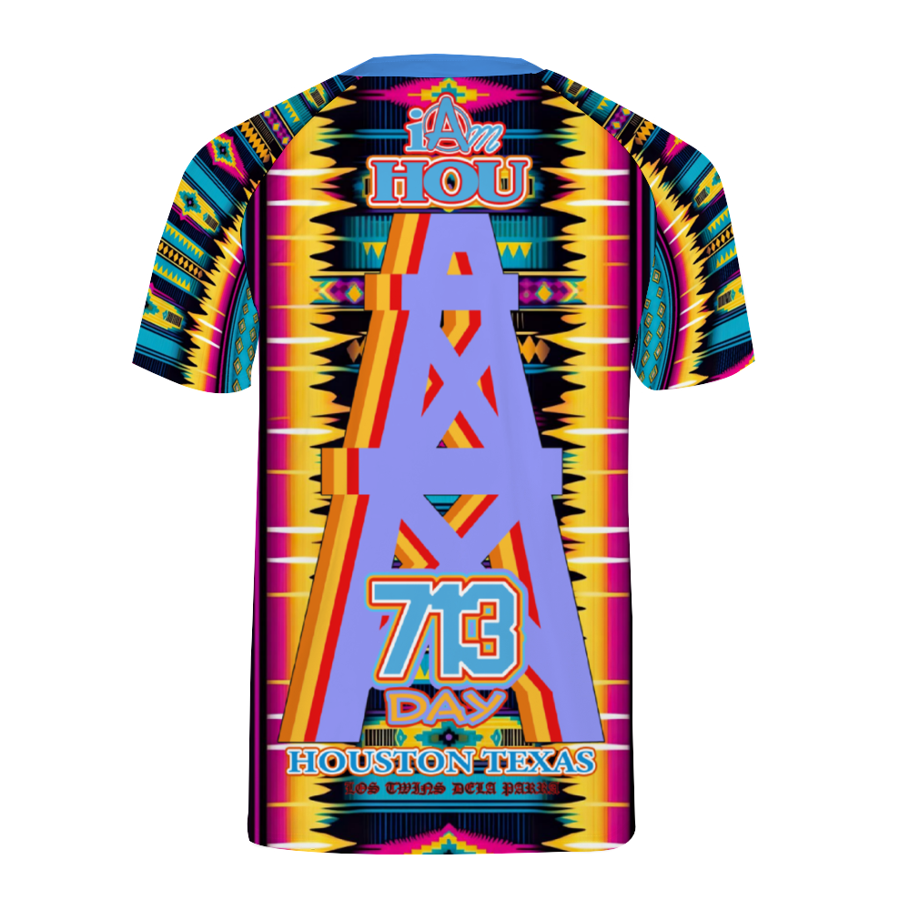 I Am Hou Serape Sports Jersey