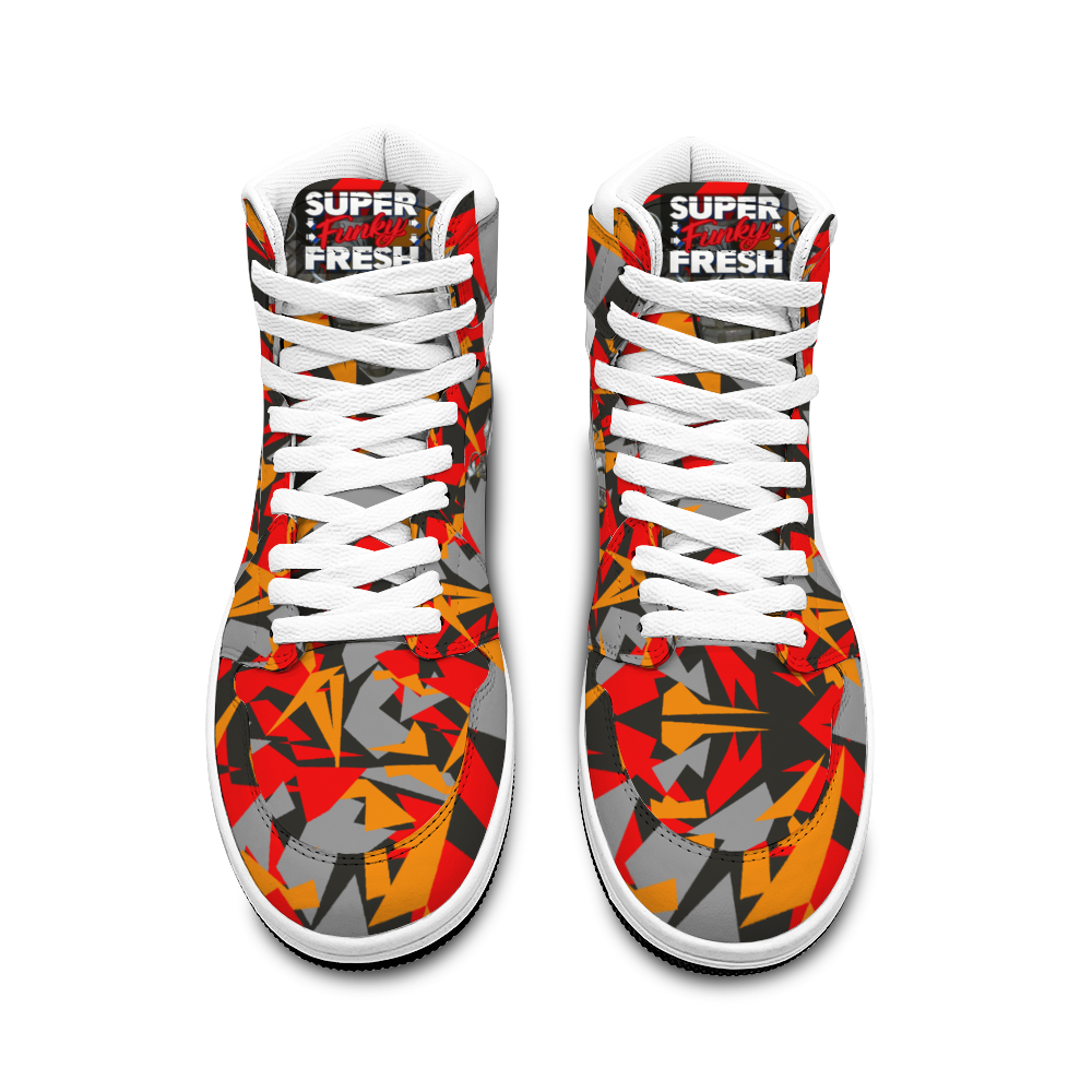 Super Funky Fresh Camo Custom Shoes Unisex Sneakers