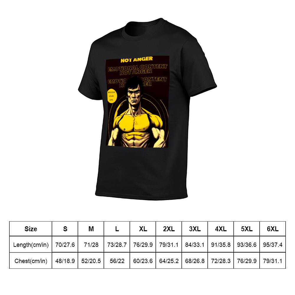 Emotional Content Not Anger Classic T-Shirt Front and Back Print
