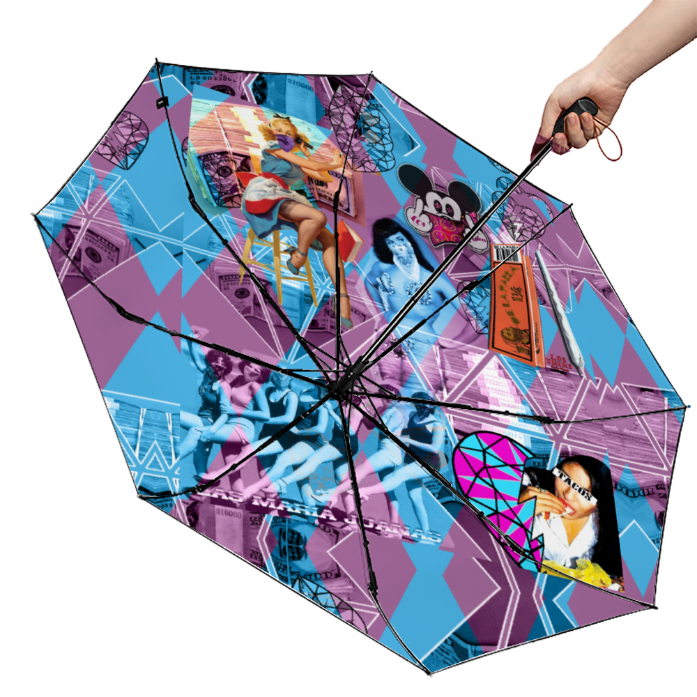 Las Marijuanas Umbrella 3 Folding/5 Folding