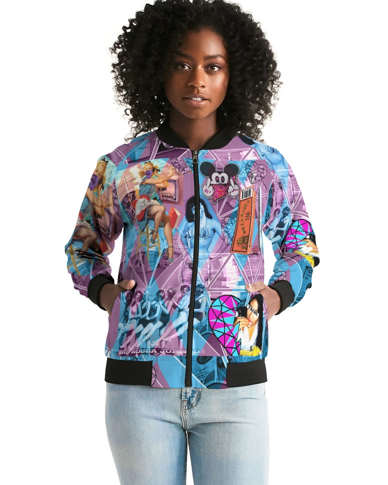 Las Mariajuanas Women's Bomber Jacket