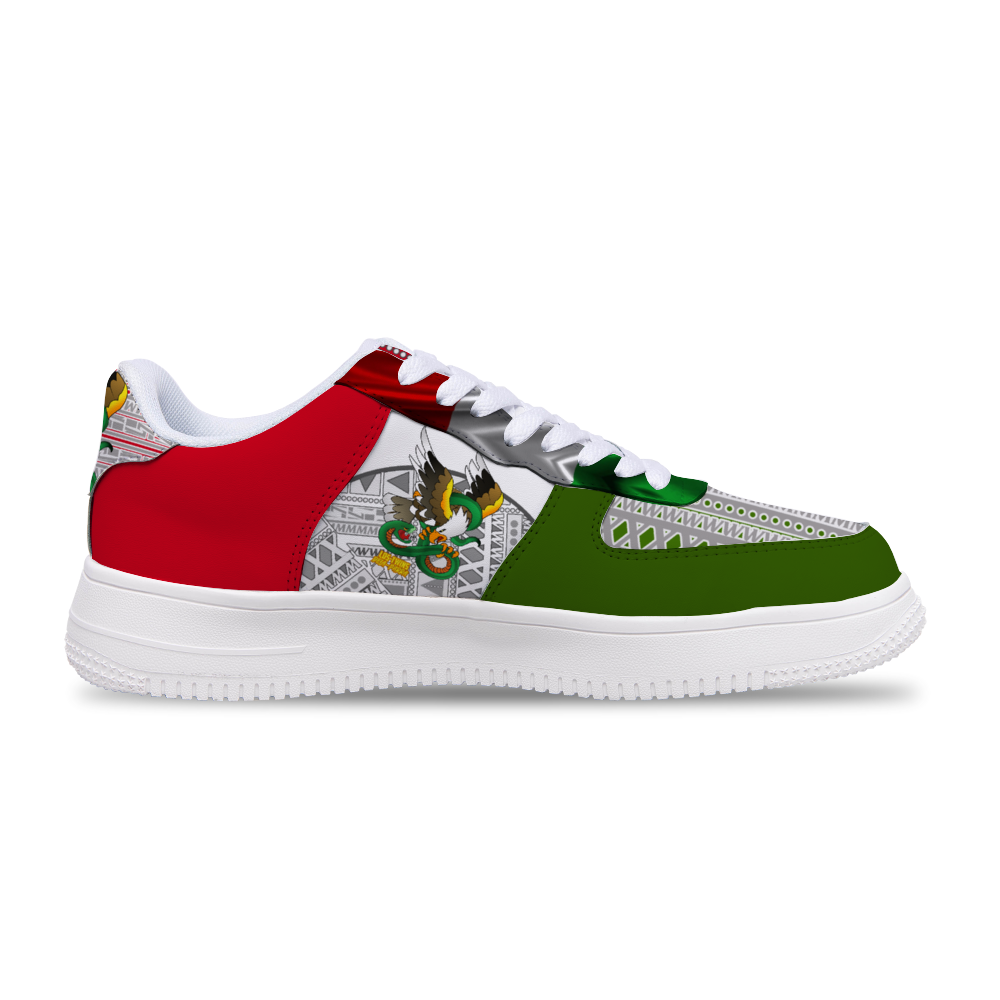 Mexico Flag Dedication Custom Shoes Unisex Sneakers Leisure Sports Shoes