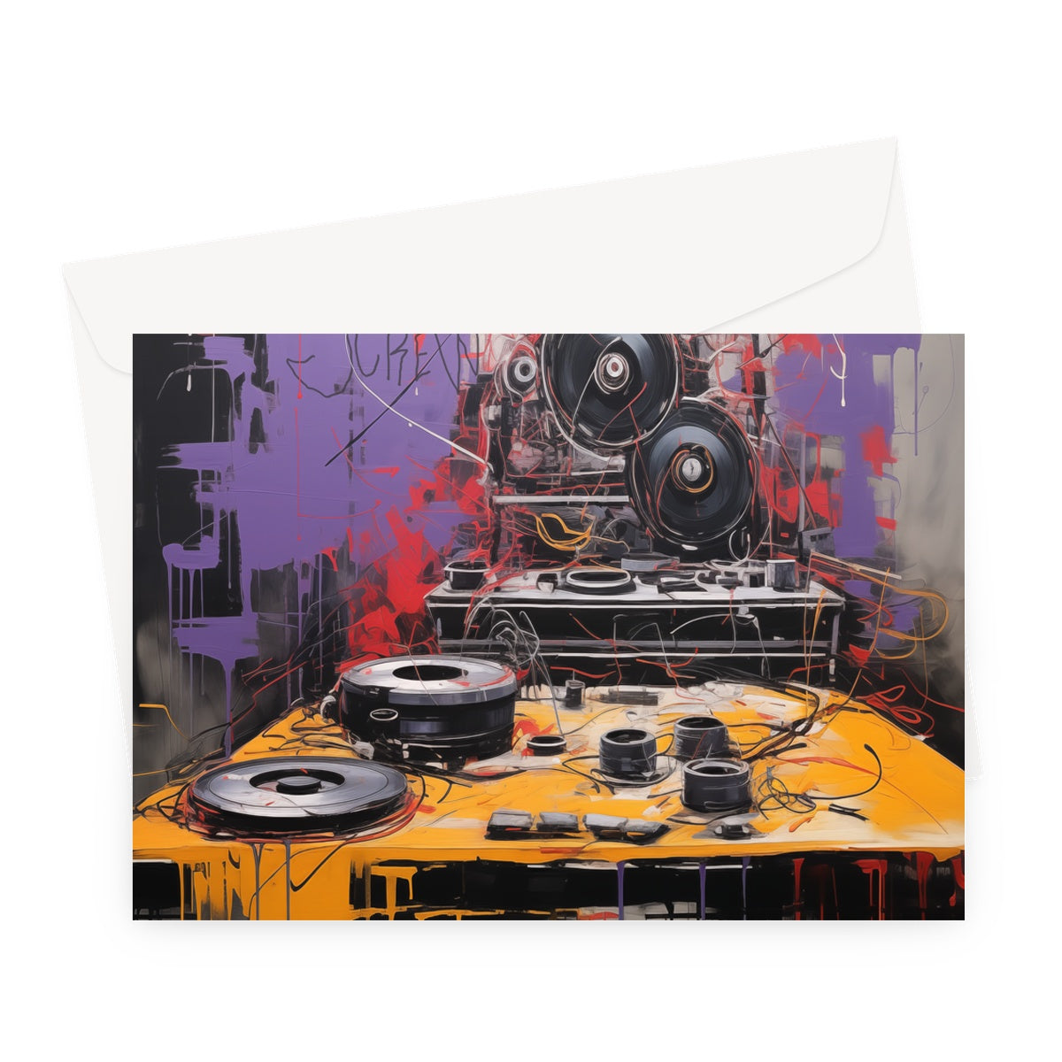 Bang Screw Greeting Card