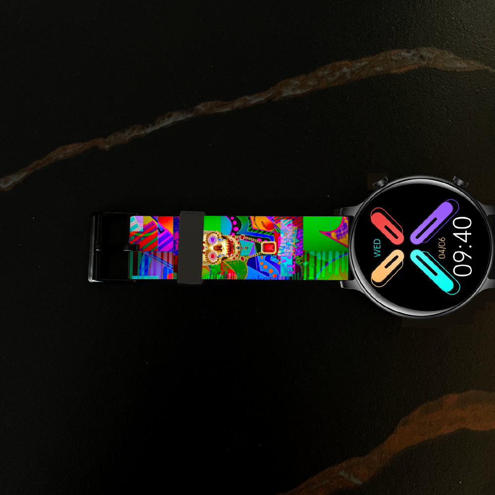 Live The Dream Multifunctional Bluetooth Smartwatch with Blood Pressure & Heart Rate Monitoring