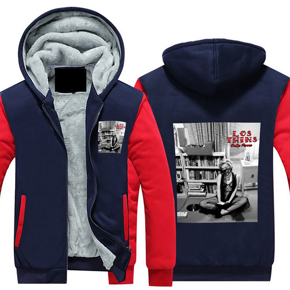 Maria Juana Monroe Thick Plush Zippered Hoodie