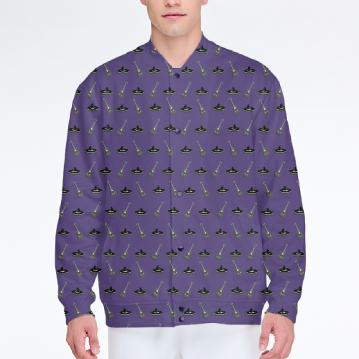 Men's Sporty O-neck Long Sleeve Sports jackets
