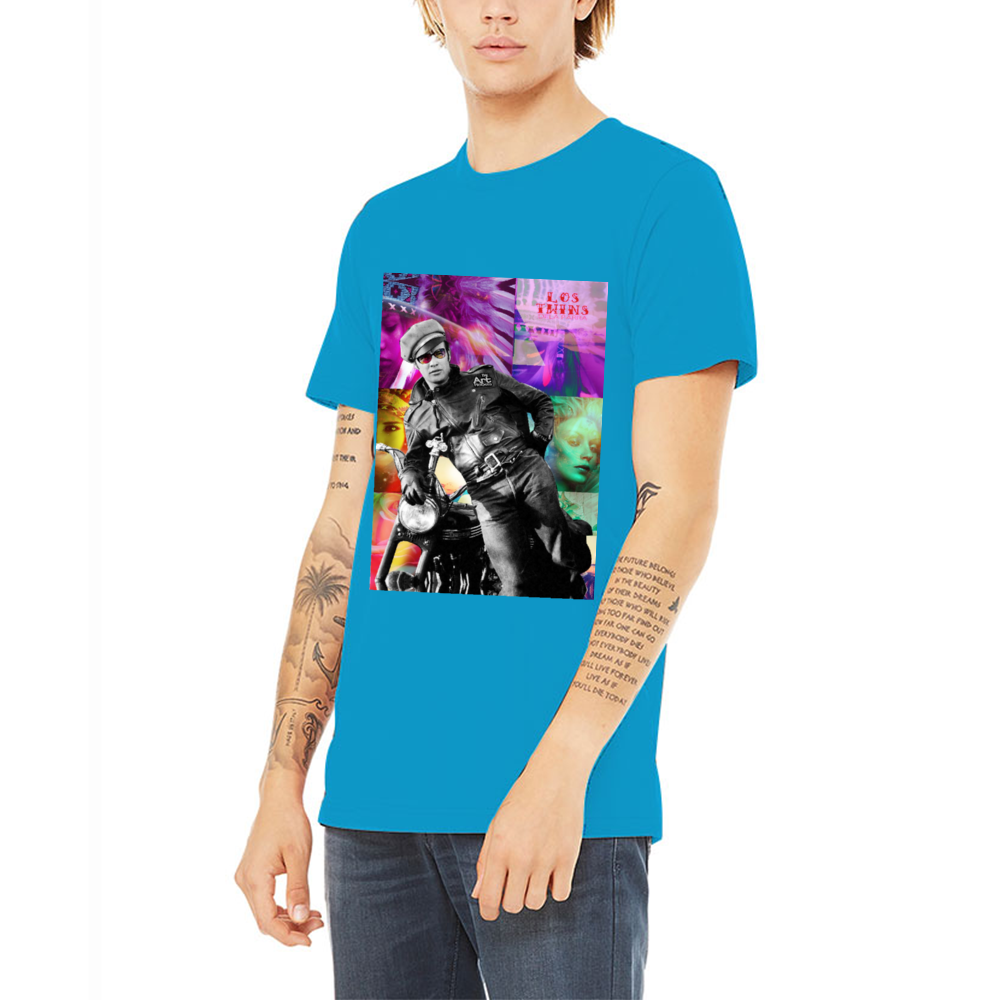 Brando Loves Us Unisex Cotton T-shirts Bella+Canvas 3001 Short Sleeve