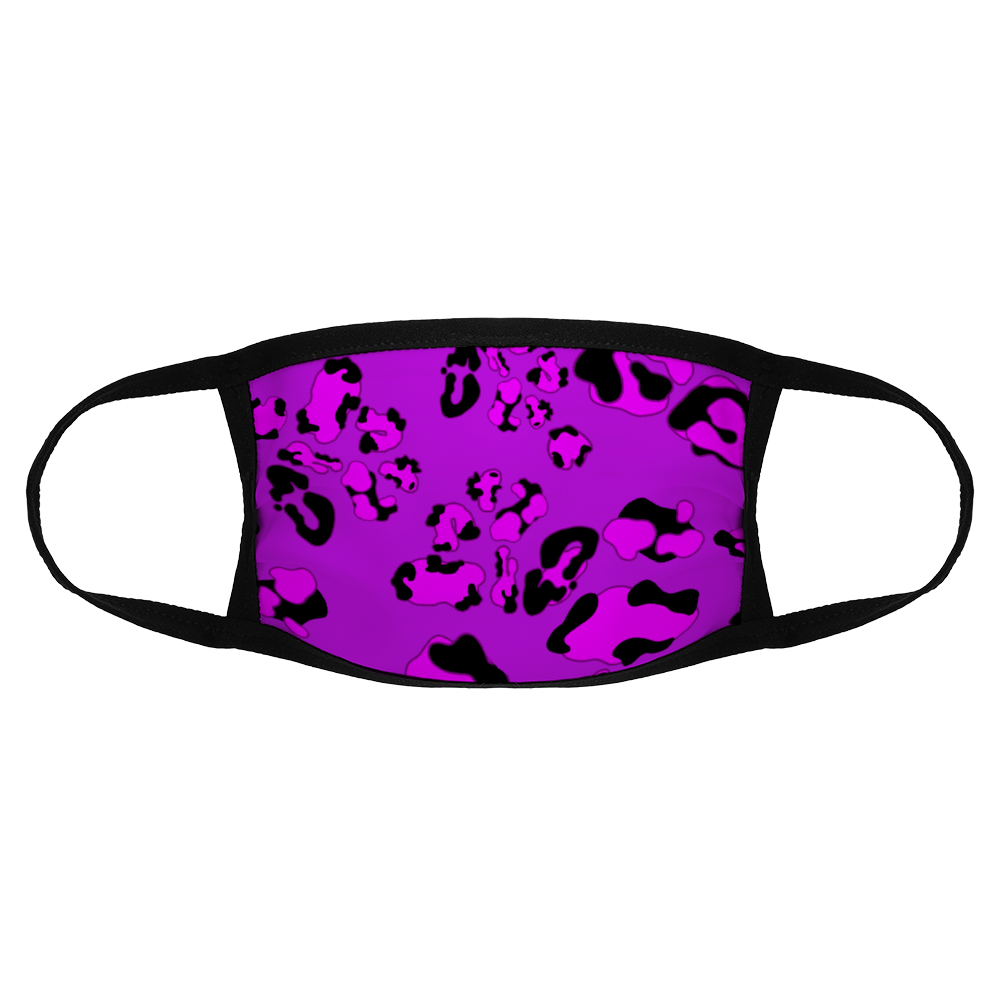 "Purple Cheetah" Face Cover Non Medical