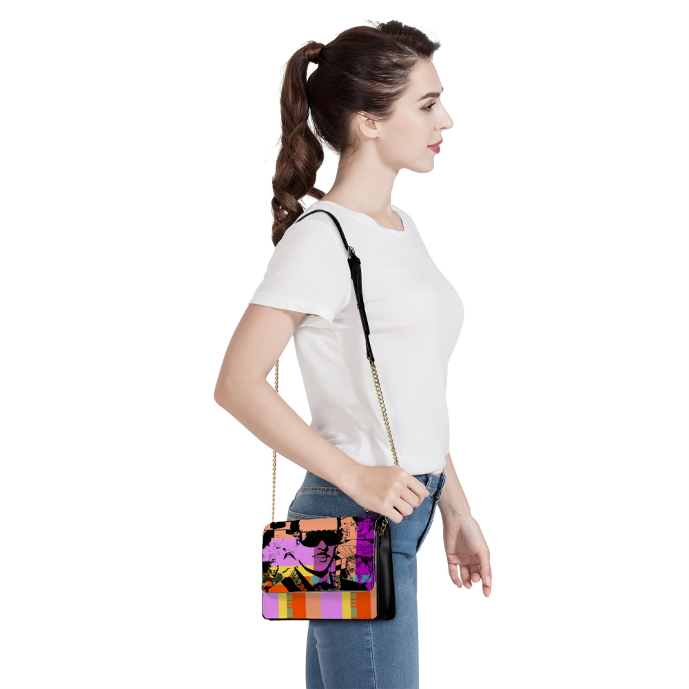 Graffiti Poster Infante Women's Vegan Leather Shoulder Bag