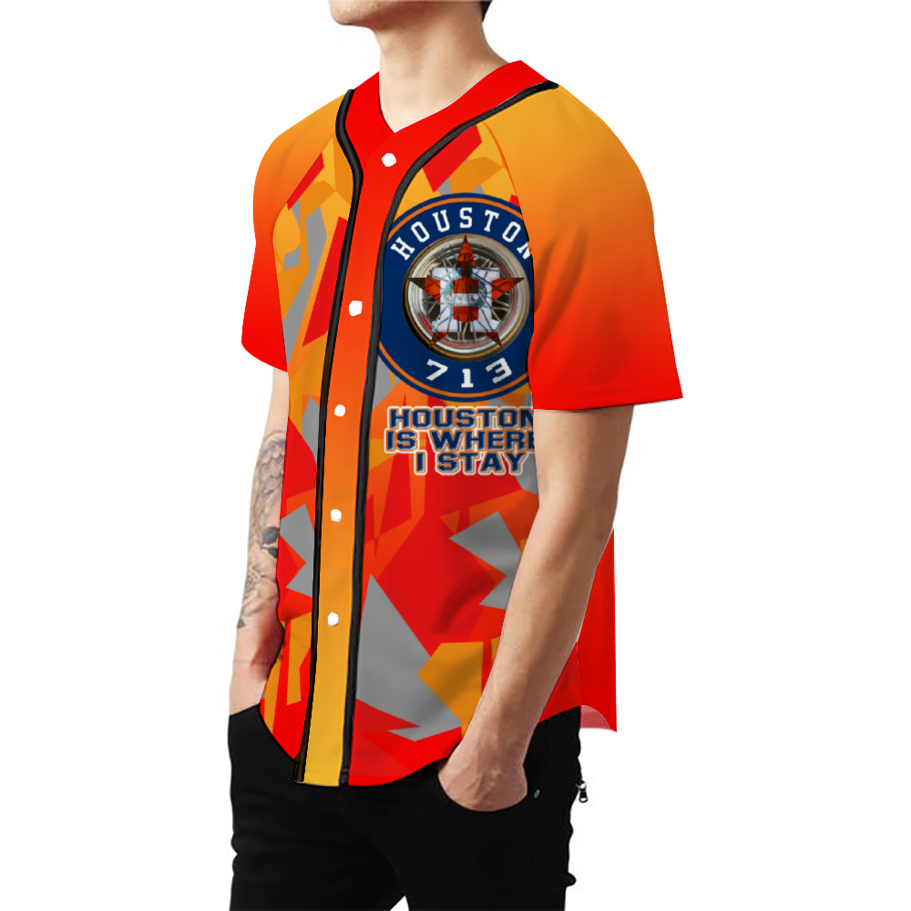 Houston 713 Baseball Jersey Sports Jersey