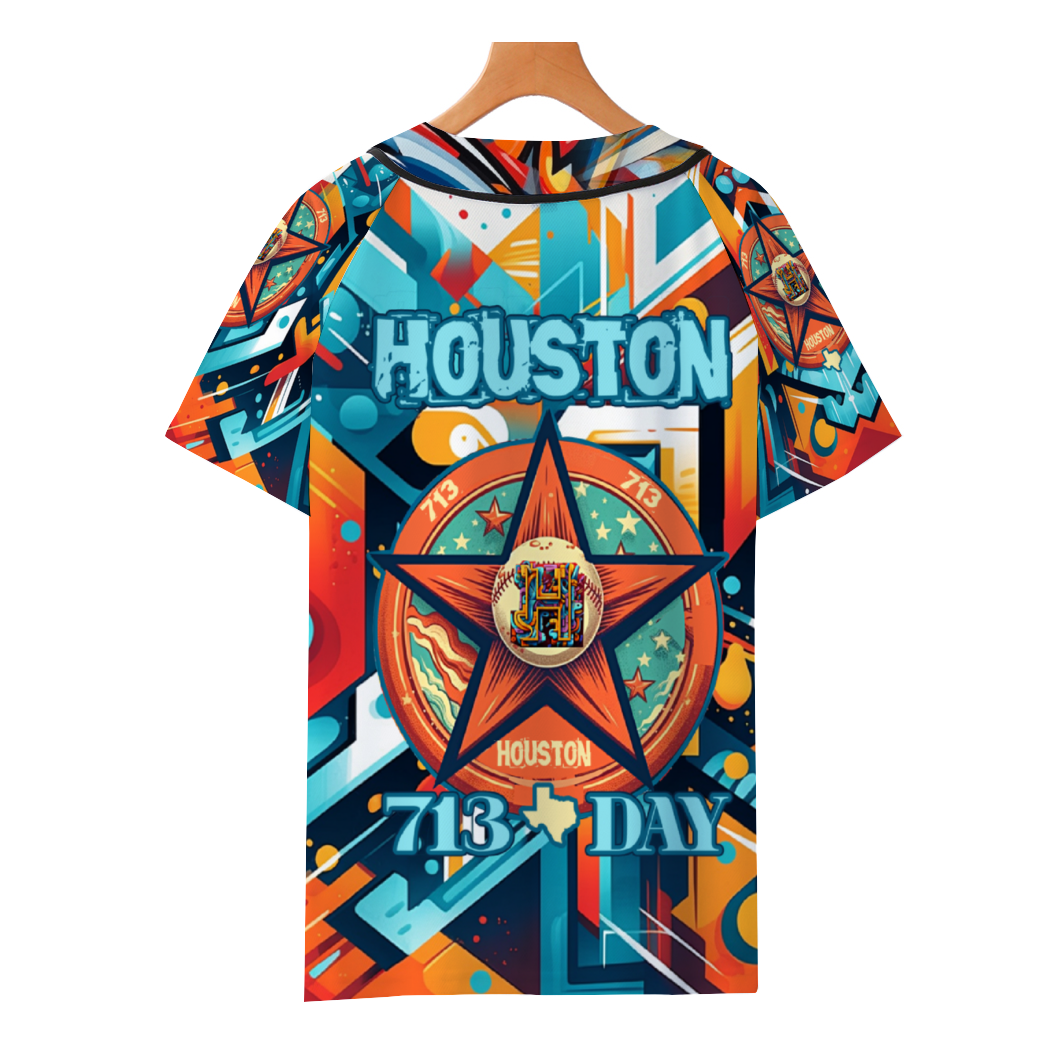 Houston 713 Day Baseball Jersey Sports Jersey