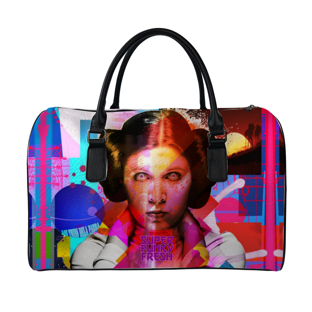 Princess Bags Vegan Leather Travel Bag Gym Bag