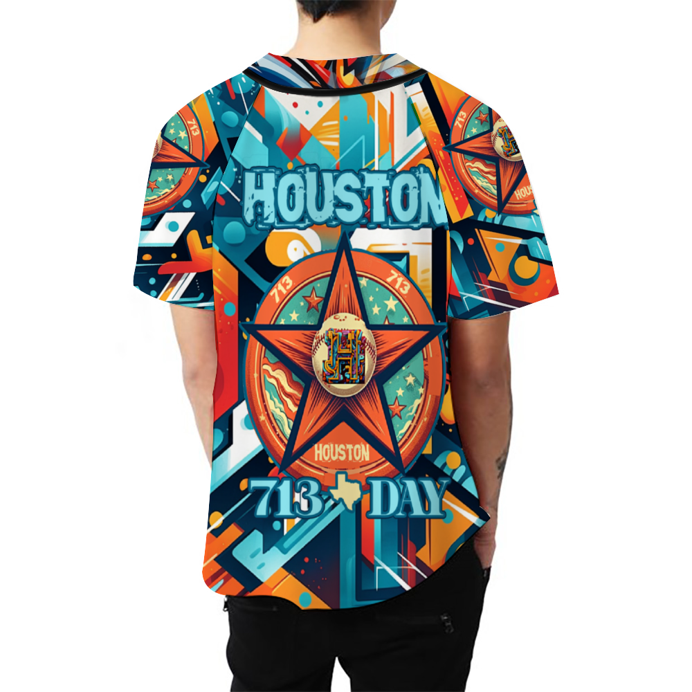 Houston 713 Day Baseball Jersey Sports Jersey