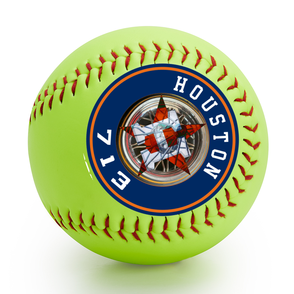 Houston 713 PVC Softball Size 9" 12"