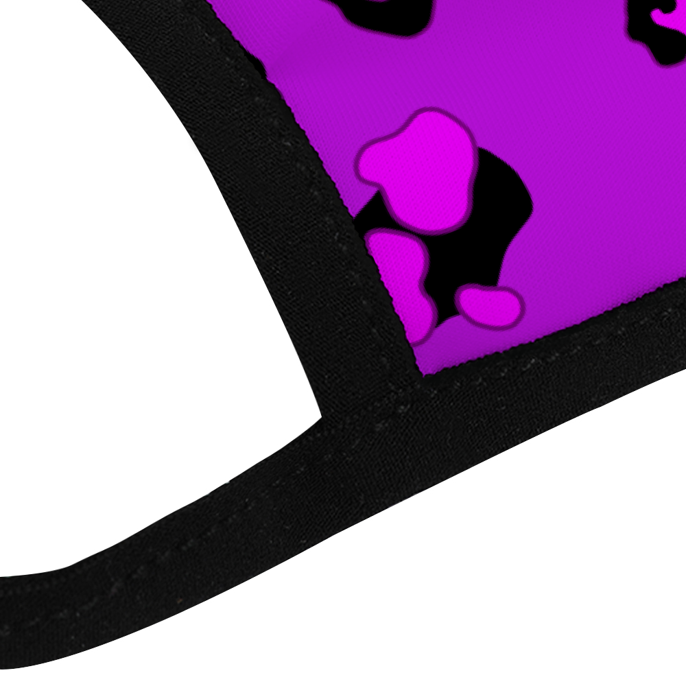 "Purple Cheetah" Face Cover Non Medical