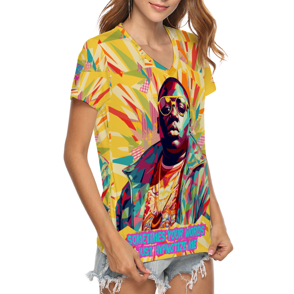 Sometime your words just hypontize me short Sleeve V-neck T-Shirt