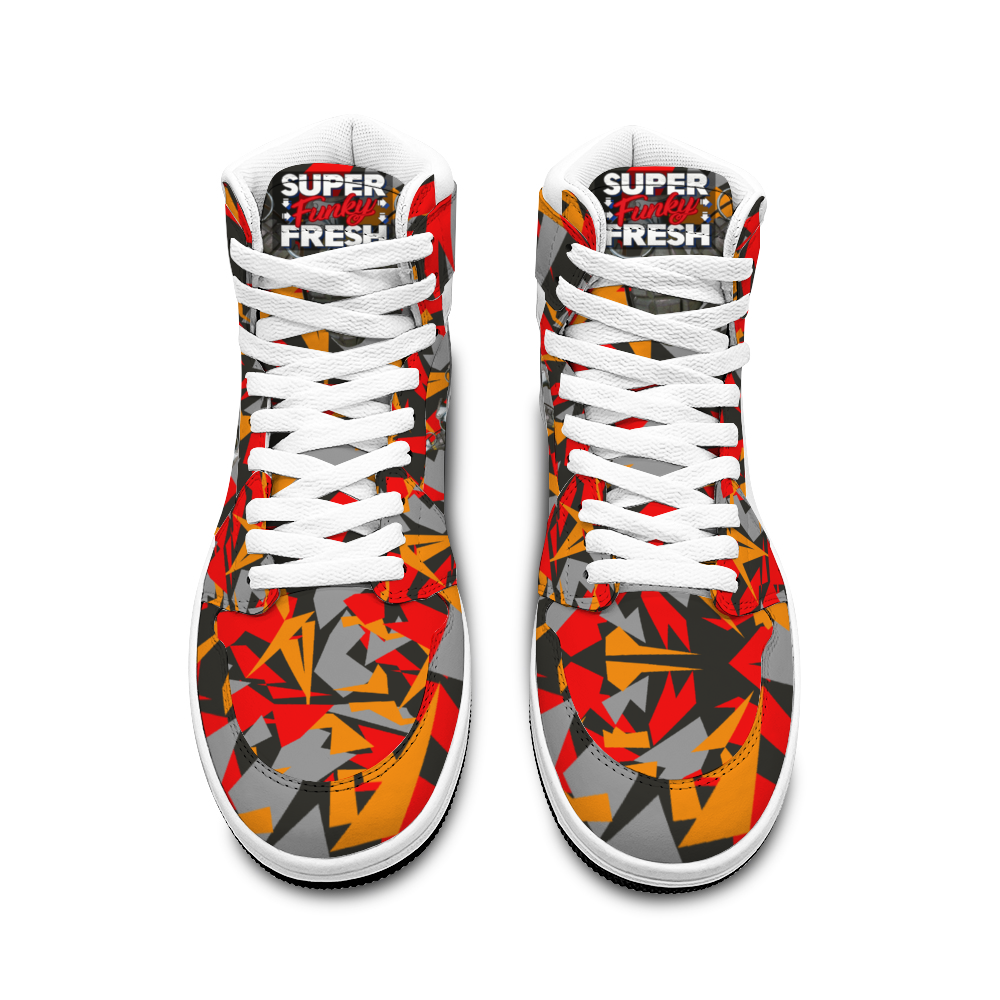 Super Funky Fresh Camo Custom Shoes Unisex Sneakers