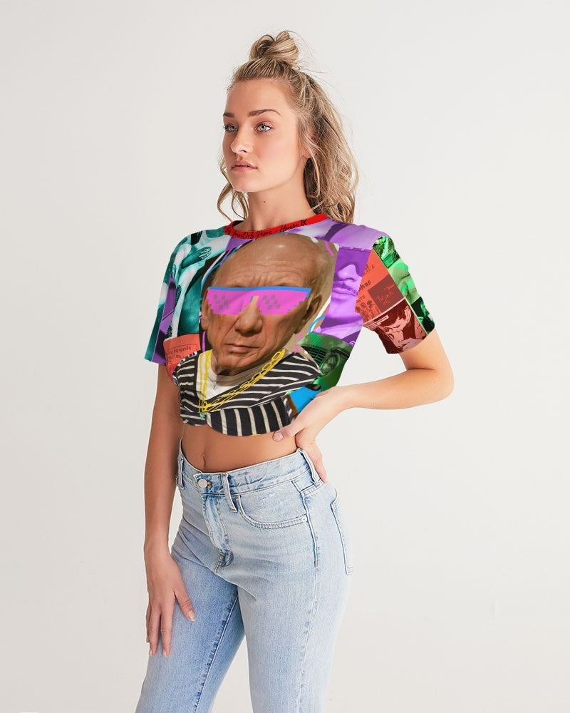 I Feel Like Pablo Women's Twist-Front Cropped Tee