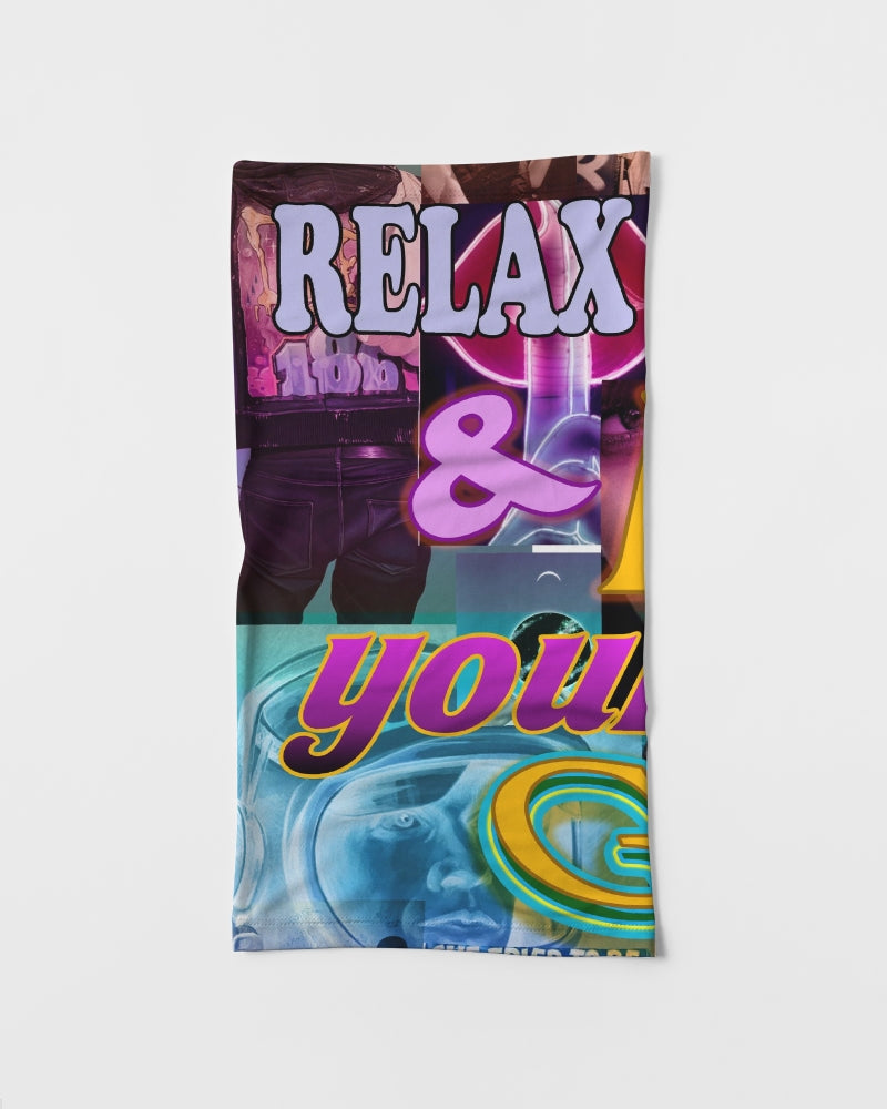 Relax Kick Back & Let Yourself Go Neck Gaiter Set