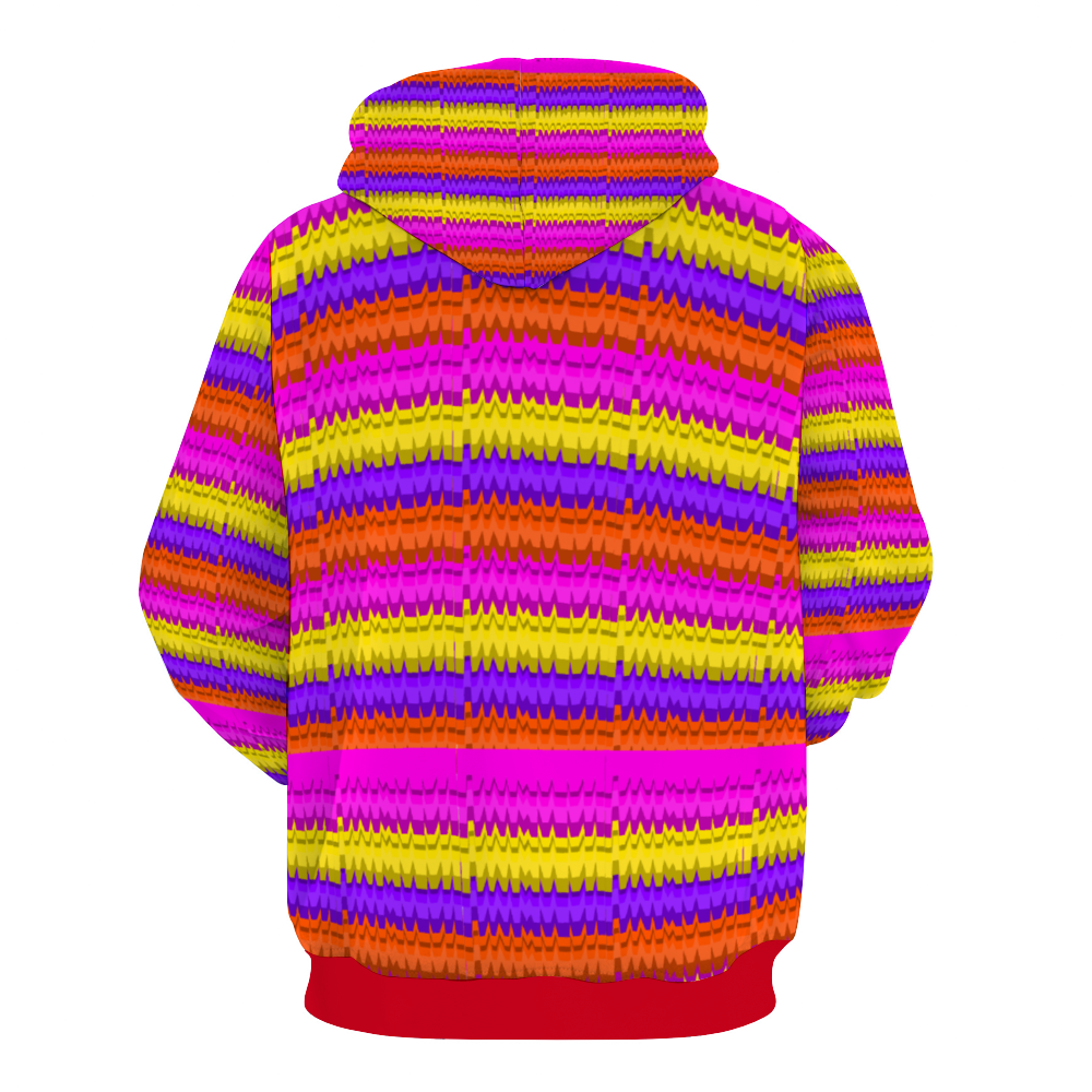 Pink Pinata Power Unisex Hoodie with Pockets