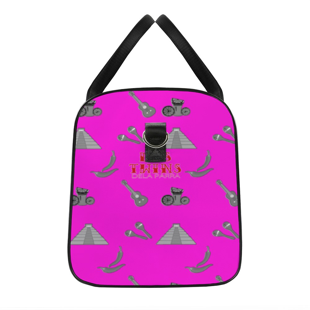 Pink Mayan Travel Gym Bag