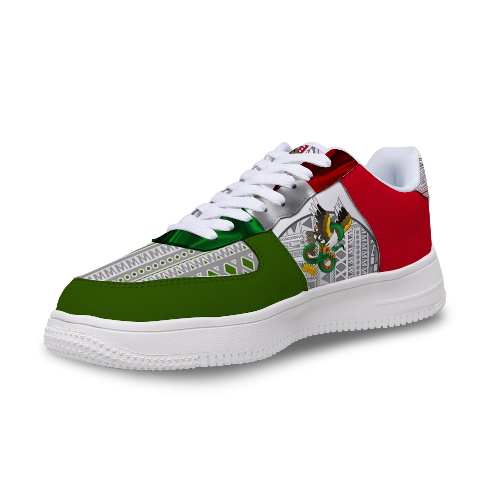 Mexico Flag Dedication Custom Shoes Unisex Sneakers Leisure Sports Shoes