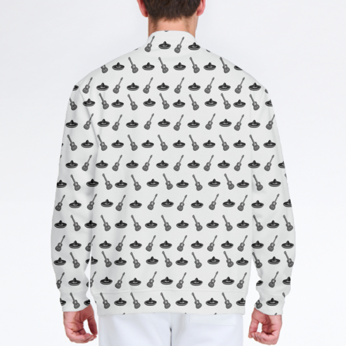Men's Sporty O-neck Long Sleeve Sports jackets