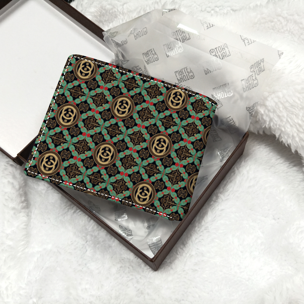 DeLa Parra Cowhide Wallet Creative Credit Card Protective Cover