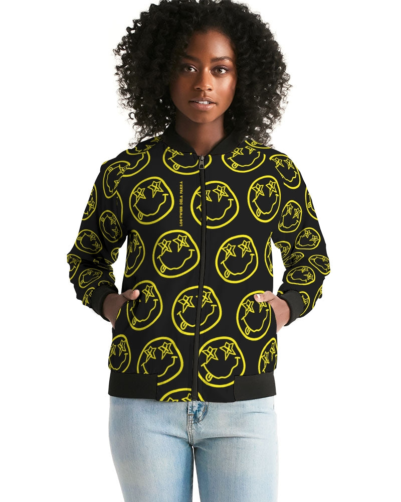 Smile Becomes You Women's Bomber Jacket