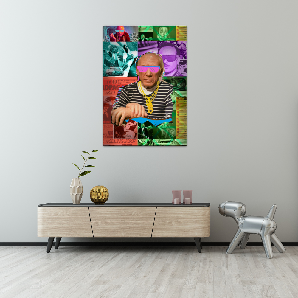 Like Pable Limited Framed Canvas Painting 22" x 31"