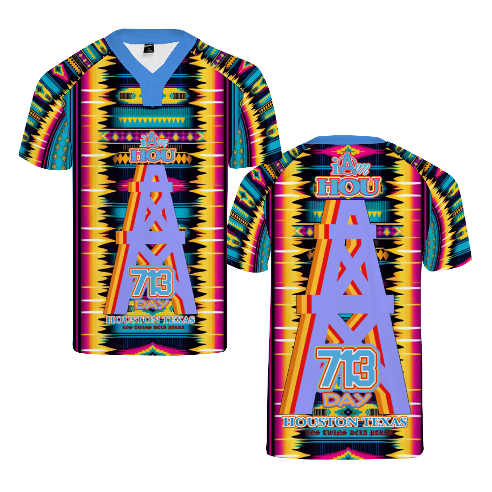 I Am Hou Serape Sports Jersey