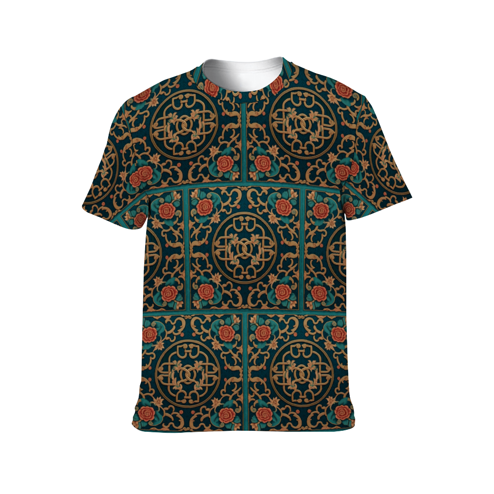 Urban Roman Flower Print