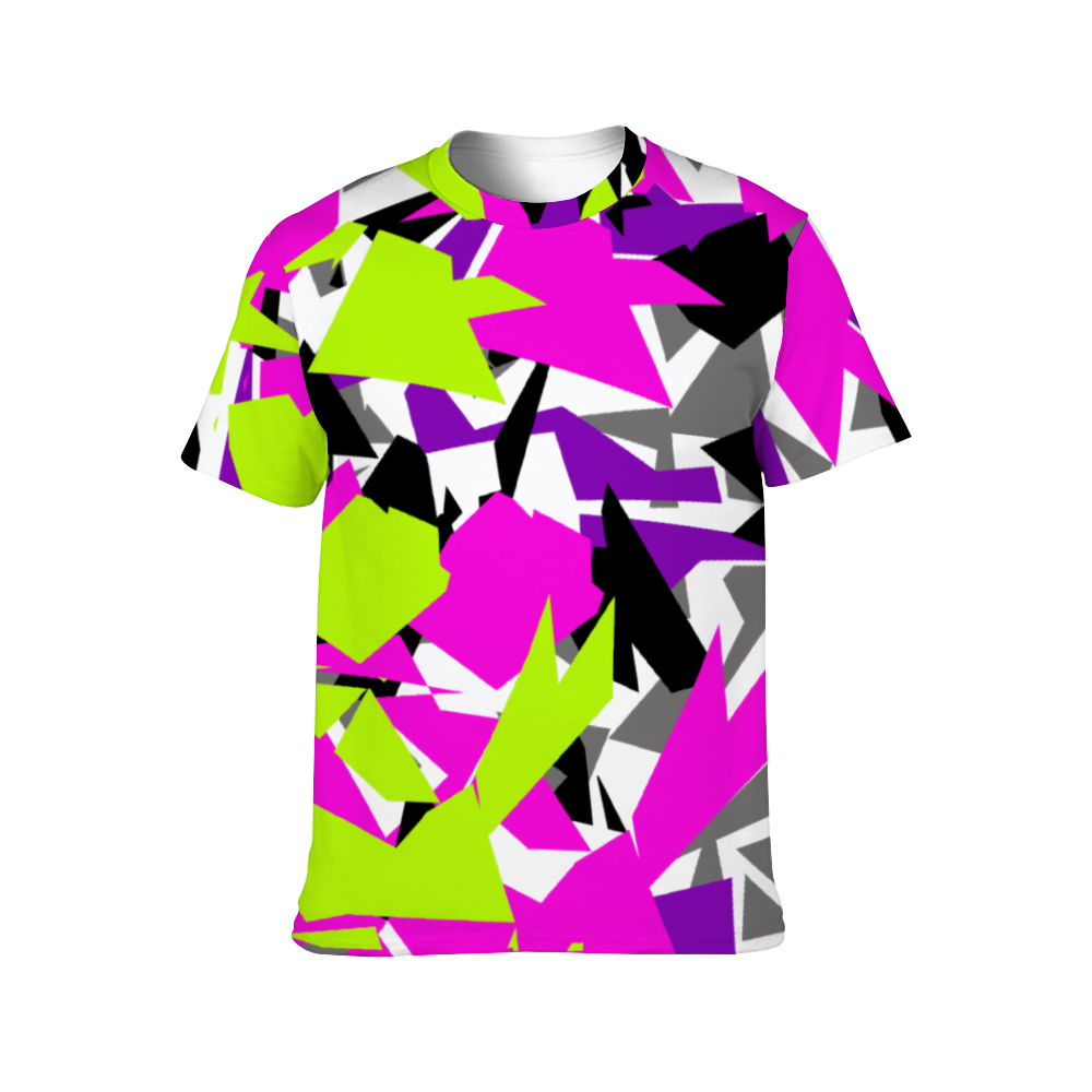 Pink Glitch Camo T-Shirt