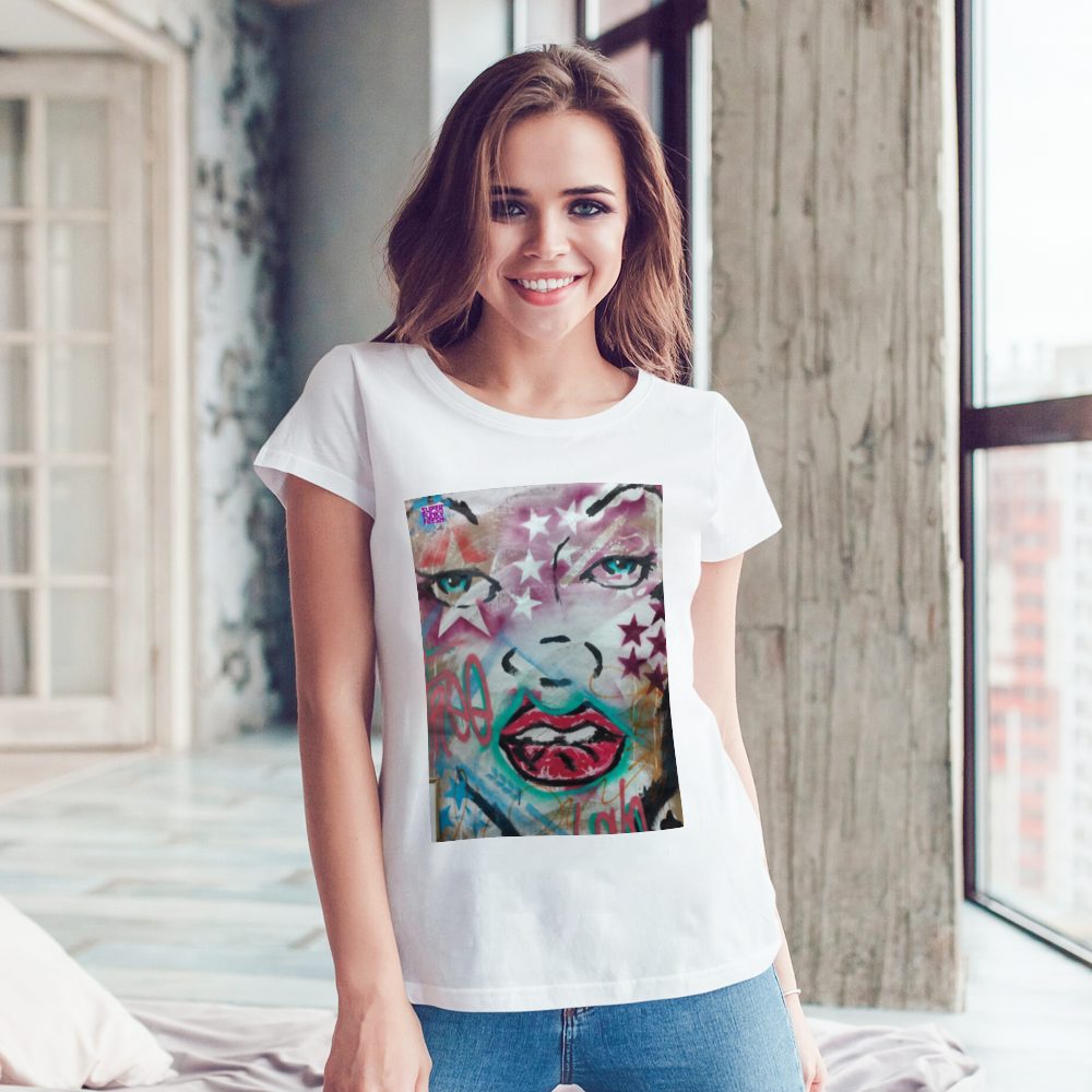 Free Love Unisex Multi-color Classic T-Shirt DTG | Gildan 76000