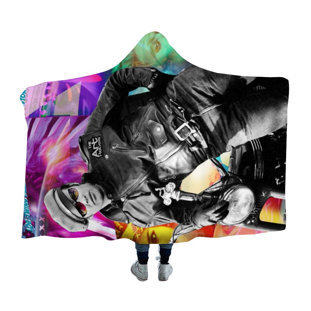 The Art Rebels Cloak Hooded Blanket