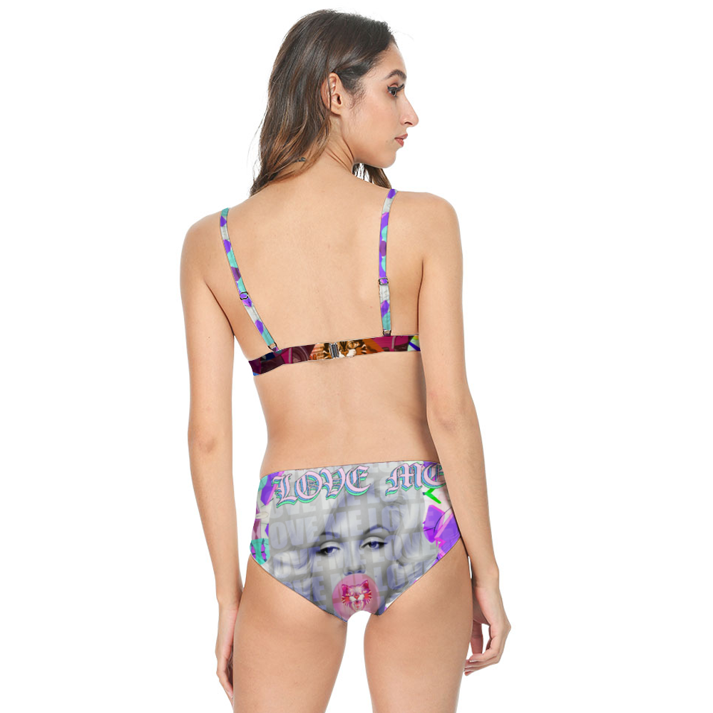Women's DeLa Parra Monroe Bikini Swimsuit with Padding