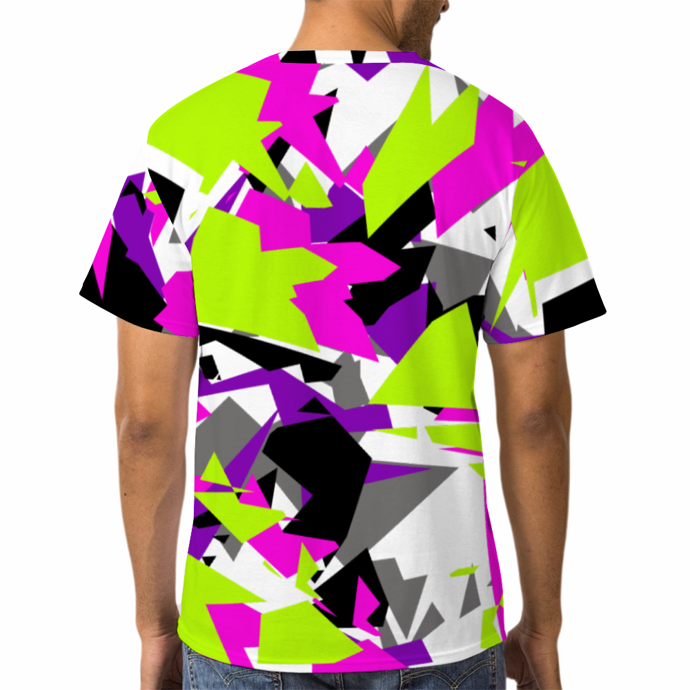 Pink Glitch Camo T-Shirt