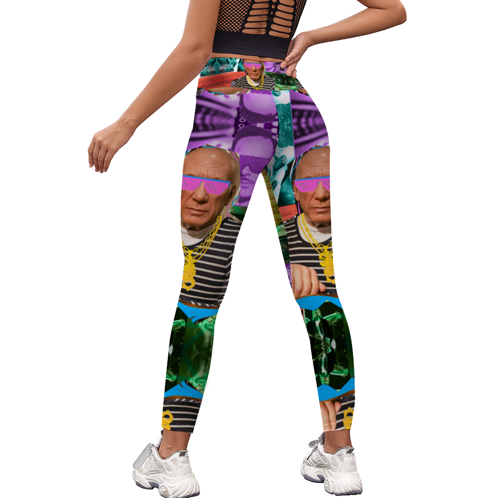 Be Like Pablo Long Yoga Pants Joggers Pants