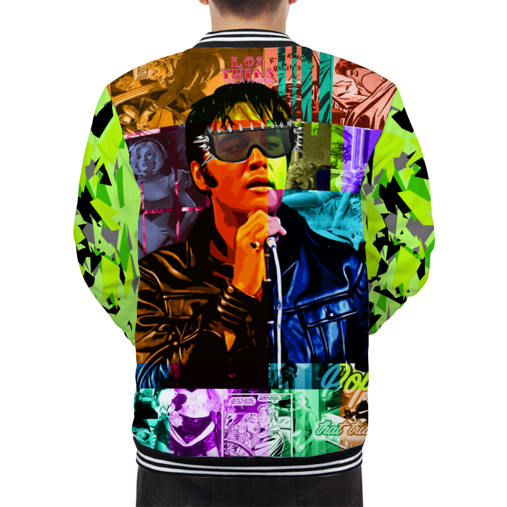 DeLa Parra Rock Thin Coat Japanese Terry Button Jacket